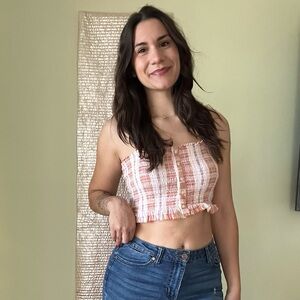 Aerie Colorful Crop Tank Top